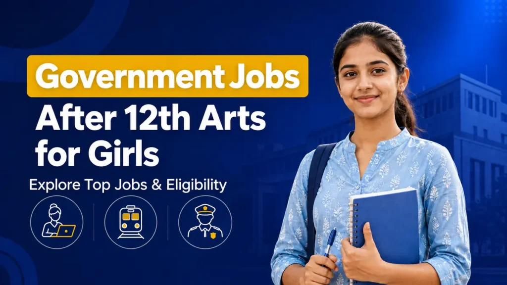 Government Jobs After 12th Arts Stream for Girls