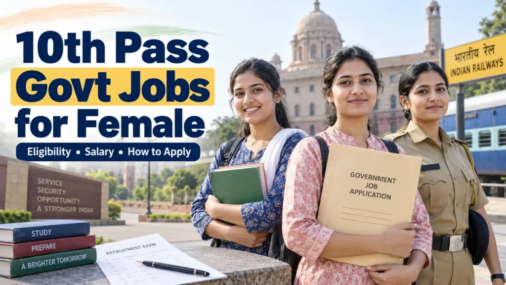 10th Pass Govt Jobs for Female
