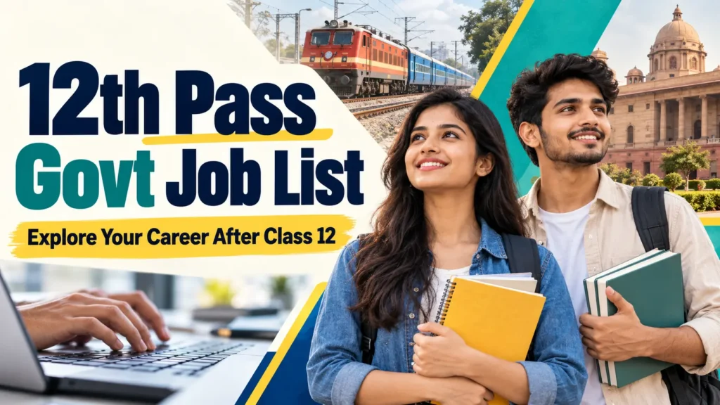12th Pass Govt Job List