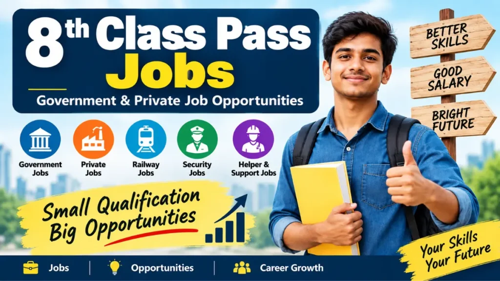8th Class Pass Jobs