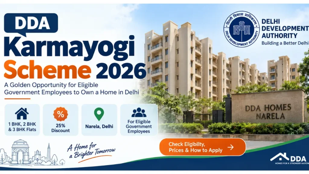 DDA Karmayogi Scheme