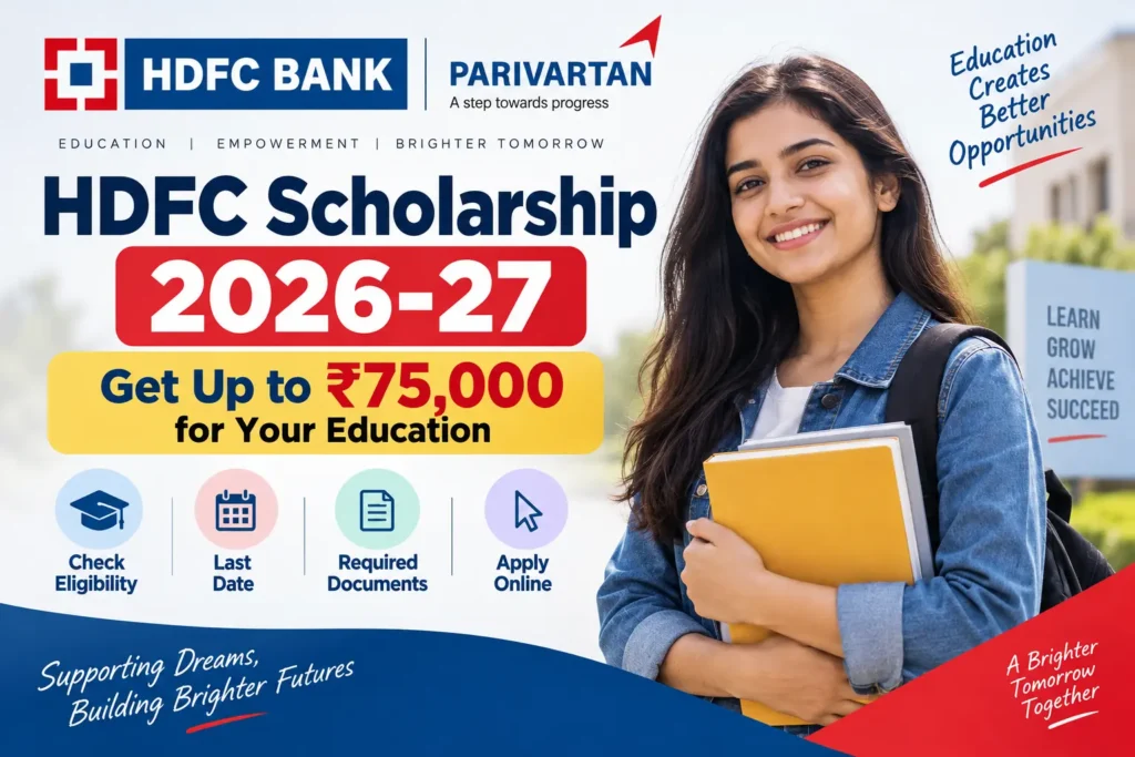 HDFC Scholarship 2026-27