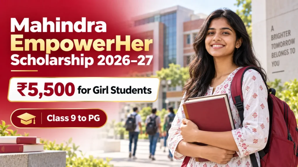 Mahindra EmpowerHer Scholarship