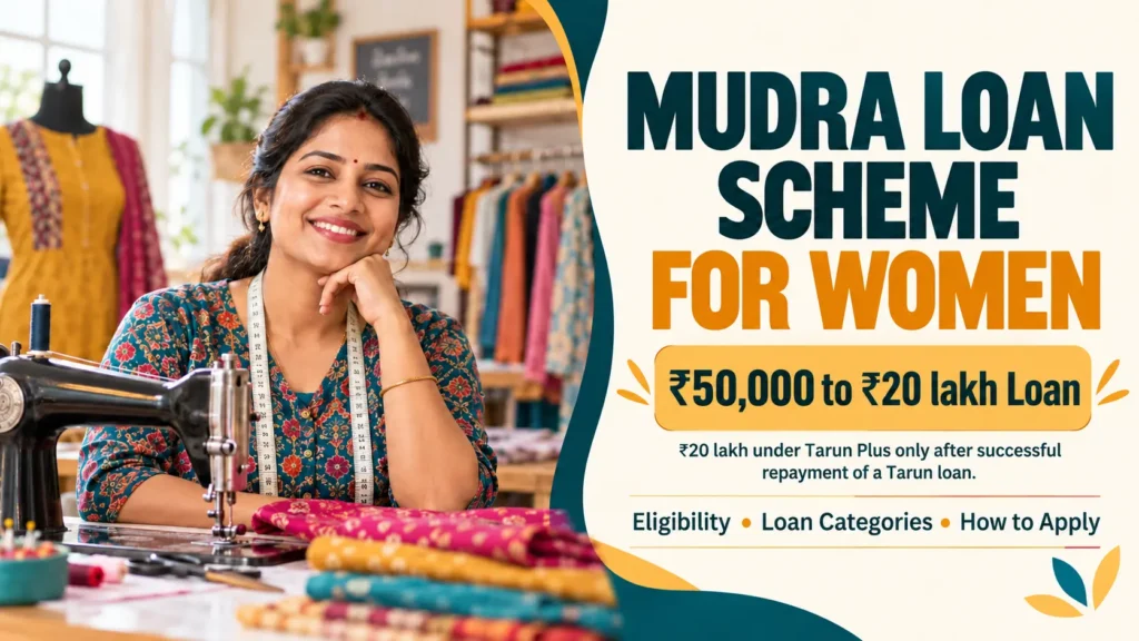 Mudra Loan Scheme for women